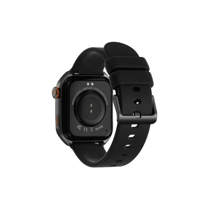 Weofly Edge 2 Smartwatch - Multifunction Watch Bluetooth BT5.3 Black