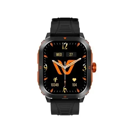 Weofly Pioneer Smartwatch - Multifunction Watch Bluetooth 5.3 Orange