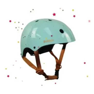 Bobbin Starling bike helmet with star pattern (S/M)