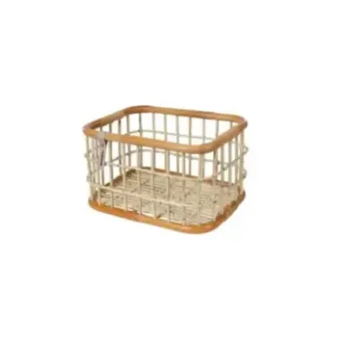 Front basket BASIL GREEN LIFE M, 18 l, light brown