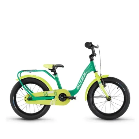 Children's bicycle S´COOL niXe, 16" green