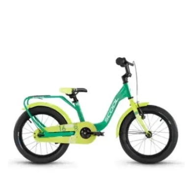 Children's bicycle S´COOL niXe, 16" green