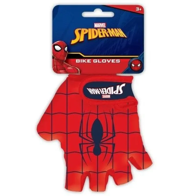 Gloves Spiderman, red