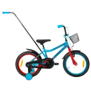 Children's bicycle TABOU Rocket Alu 16", blue-red
