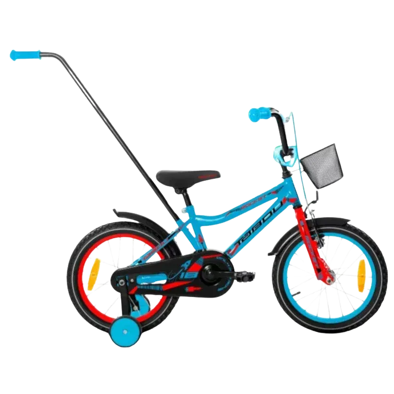 Children's bicycle TABOU Rocket Alu 16", blue-red