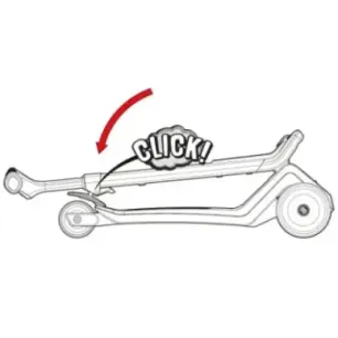 Berg Nexo tõukeratas, sinine