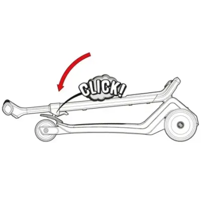 Berg Nexo tõukeratas, sinine