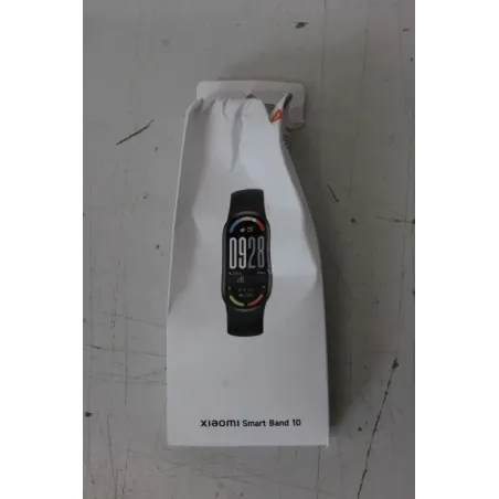 SALE OUT. Xiaomi Smart Band 10, Midnight Black Xiaomi Smart Band 10 AMOLED Waterproof Bluetooth DAMAGED