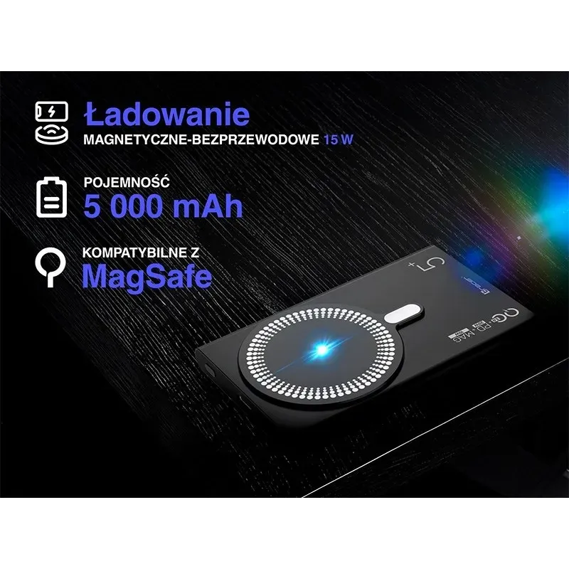 TRACER POWERBANK AIRMAG2 5000MAH PD20W+15W MAG