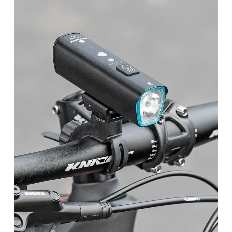 Rockbros V9M-1000 black front bike light