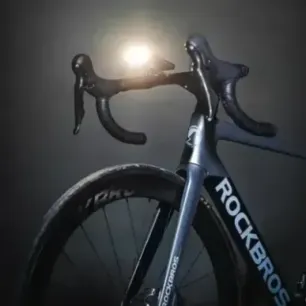 Rockbros JP008 front bike light with power bank for under the speedometer
