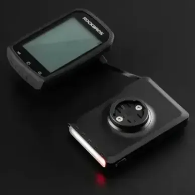 Rockbros JP008 front bike light with power bank for under the speedometer