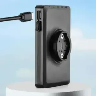 Rockbros JP008 front bike light with power bank for under the speedometer