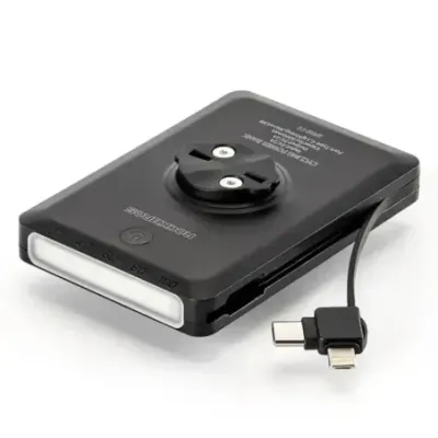 Rockbros JP008 front bike light with power bank for under the speedometer