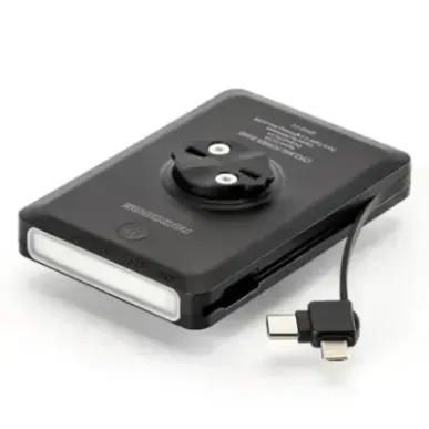 Rockbros JP008 front bike light with power bank for under the speedometer