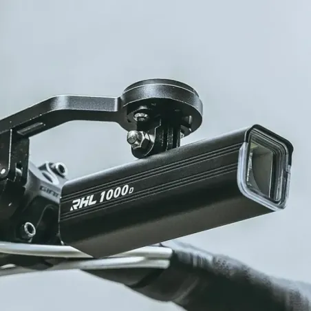 Rockbros RHL1500 front bike light for speedometer/GPS