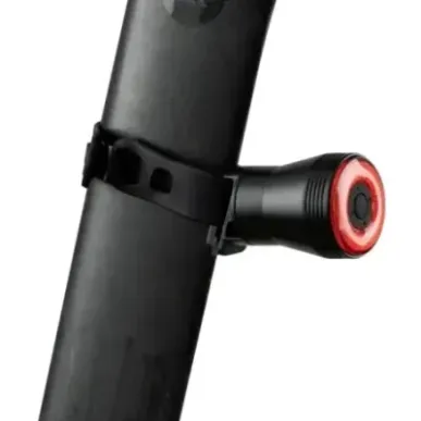 Rockbros Q5 black rear bicycle light with intelligent STOP system