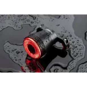 Rockbros Q5 black rear bicycle light with intelligent STOP system