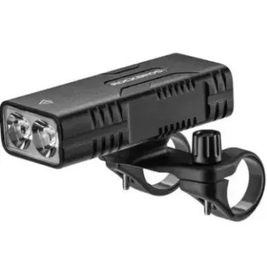 Rockbros Bike light with power bank function + USB-C to USB-A cable, 850 lm, black