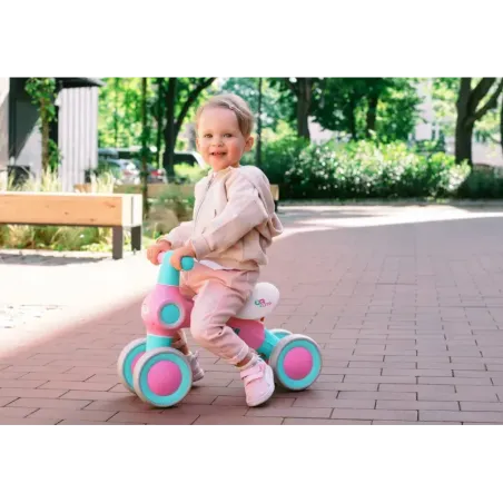 4 Wheel Balance Bike Croxer Alito Pink