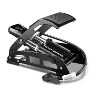 Rockbros 42430001001 black foot pump with display