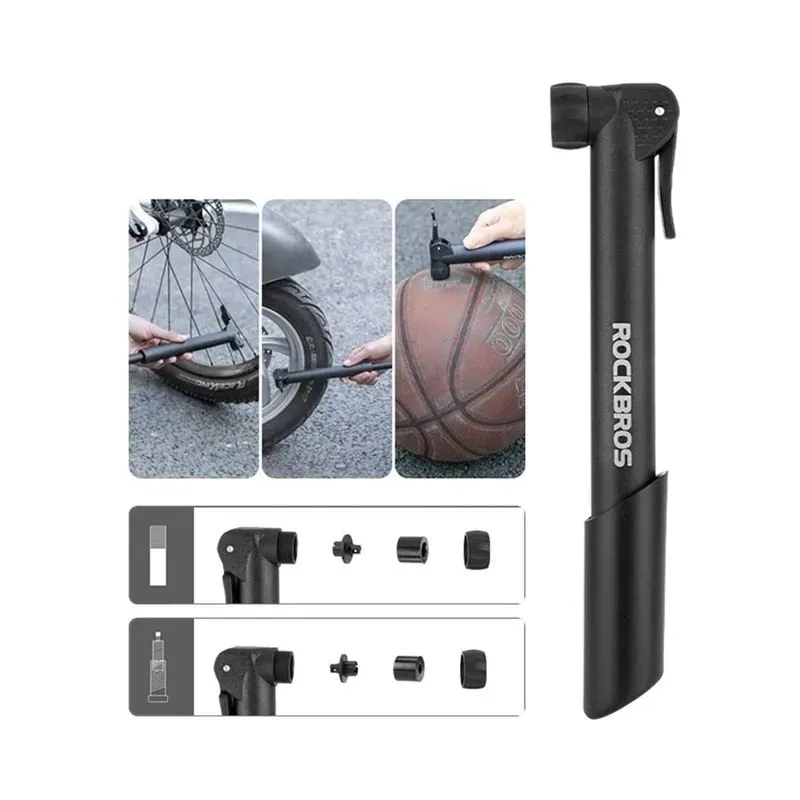 Rockbros 42520001001 Bicycle hand pump Black