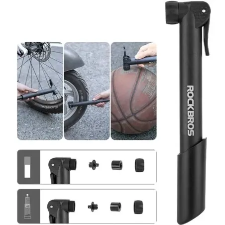 Rockbros 42520001001 Bicycle hand pump Black