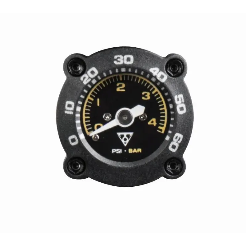 Hand pump Topeak Mountain DA G, dual action, manometer