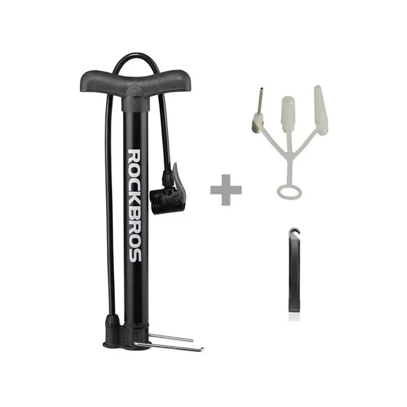 Rockbros A320 Bicycle floor pump Black