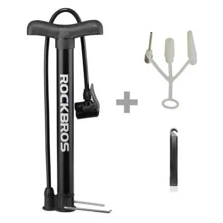 Rockbros A320 Bicycle floor pump Black