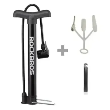Rockbros A320 Bicycle floor pump Black
