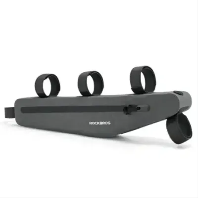 Rockbros AS-052 grey waterproof bike frame bag