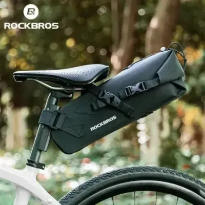 Rockbros 30130061001 3 L black waterproof bicycle saddle bag
