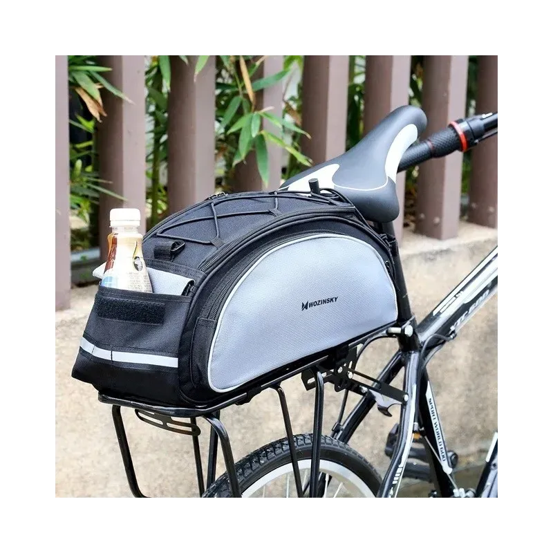 Wozinsky WBB1BK Bike Bag Luggage Carrier 13l Black