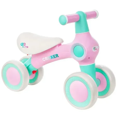 4 Wheel Balance Bike Croxer Alito Pink