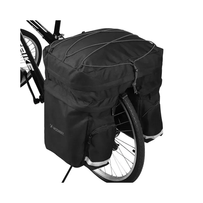 Wozinsky WBB13BK Bike carrier bag 60l Black