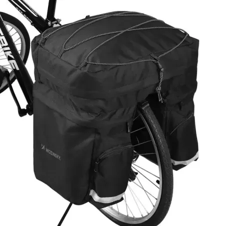 Wozinsky WBB13BK Bike carrier bag 60l Black