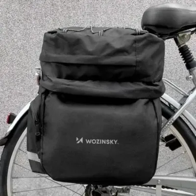 Wozinsky WBB13BK Bike carrier bag 60l Black