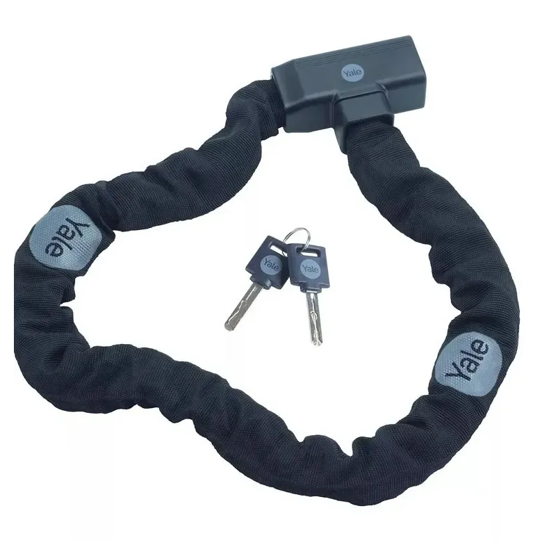 Chain with key lock - YCHK0/8/90/2 Black