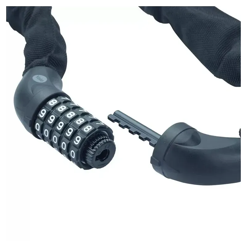Chain with combination lock - YCHC0/6/90/2 Black