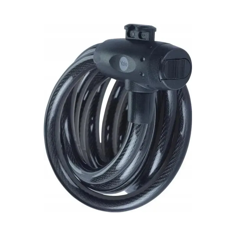 12 mm steel keyed bicycle cable - YCK0/12/200/2 Black