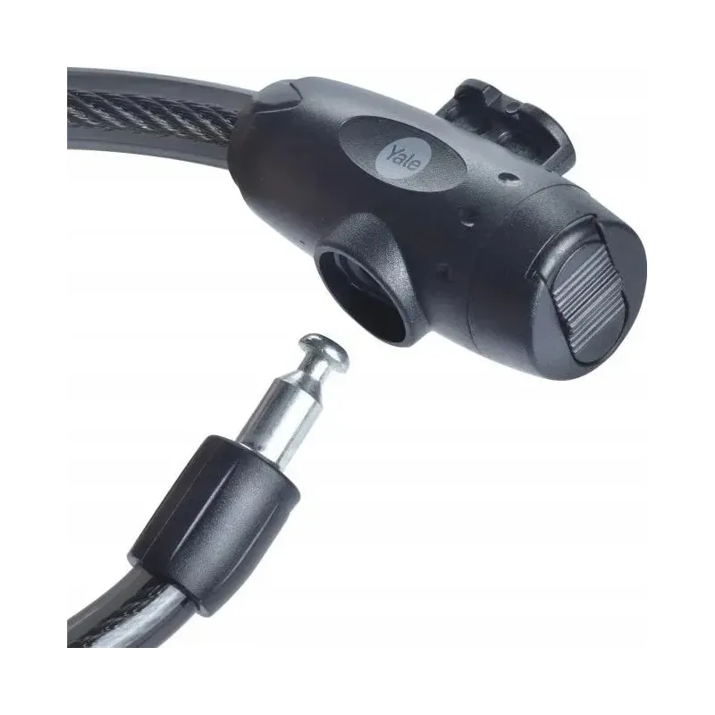 12 mm steel keyed bicycle cable - YCK0/12/200/2 Black