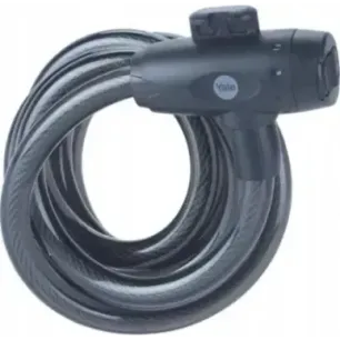 12 mm steel keyed bicycle cable - YCK0/12/200/2 Black