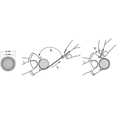 Lampka rowerowa BOOKMAN Curve Front Light 220lm