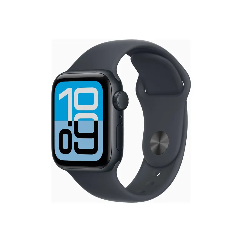 Apple Watch SE 3u00a0GPS 40mmu00a0Midnight Aluminium Case with Midnight Sport Band - S/M