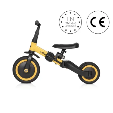 Versatile Tricycle 4-in-1 Colibro Tremix Yellow - In Stock!