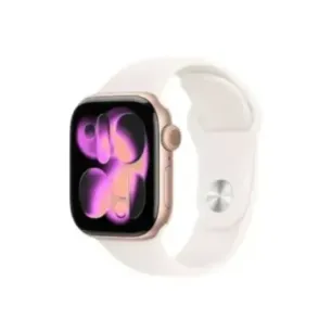 Apple Watch Series 11u00a0GPSu00a042mmu00a0Rose Gold Aluminium Case with Light Blush Sport Band - M/L