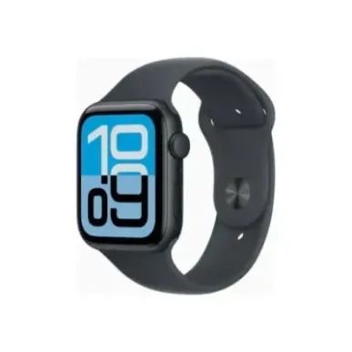 Apple Watch SE 3u00a0GPSu00a044mmu00a0Midnight Aluminium Case with Midnight Sport Band - S/M