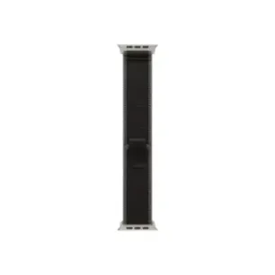 Apple 49mm Black/Charcoal Trailu00a0Loopu00a0-u00a0S/M - Natural Titanium Finish