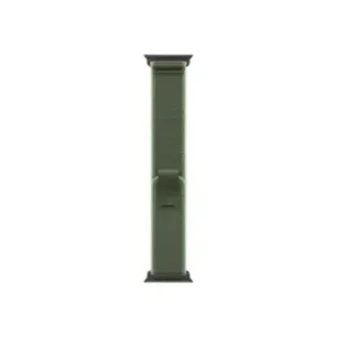 Apple 49mm Green/Neon Trailu00a0Loopu00a0-u00a0M/L - Black Titanium Finish